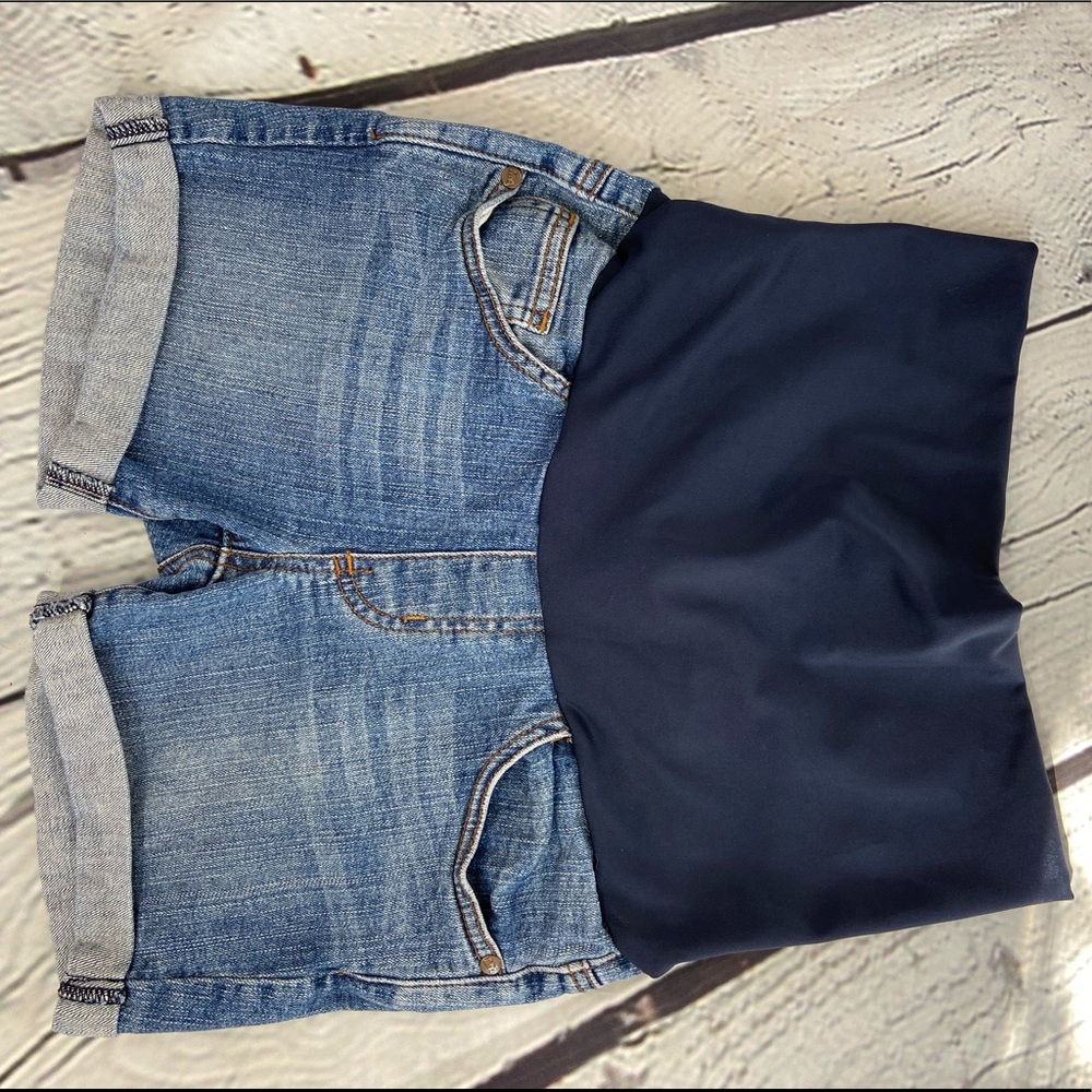 Maternal America Jeans Shorts Small